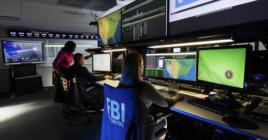 FBI control room